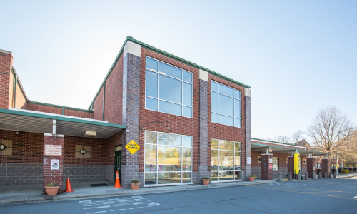 Front side of Providence Spring Elementary School